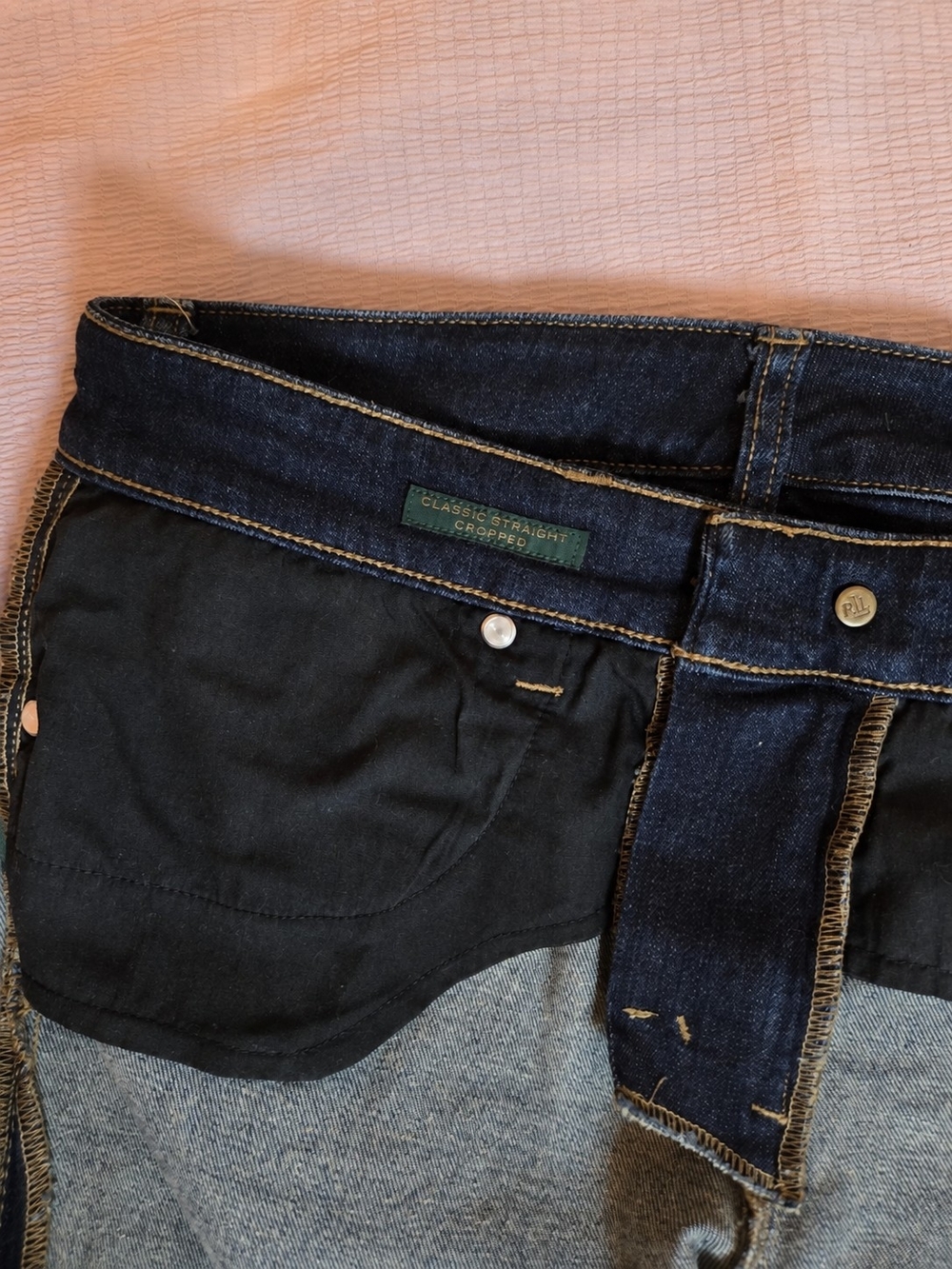 Ralph Lauren Dark Blue Straight-Leg Women's Jeans Size 2 - Picture 7 of 9